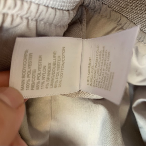 Zella Athletic Yoga 1X Full Zip Jacket Gray Purple - Picture 7 of 7